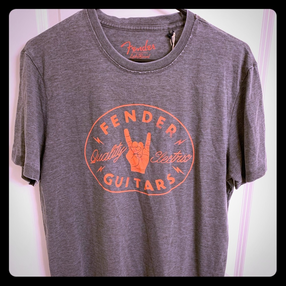 NWT Men’s Fender Guitar T-Shirt Lucky Brand